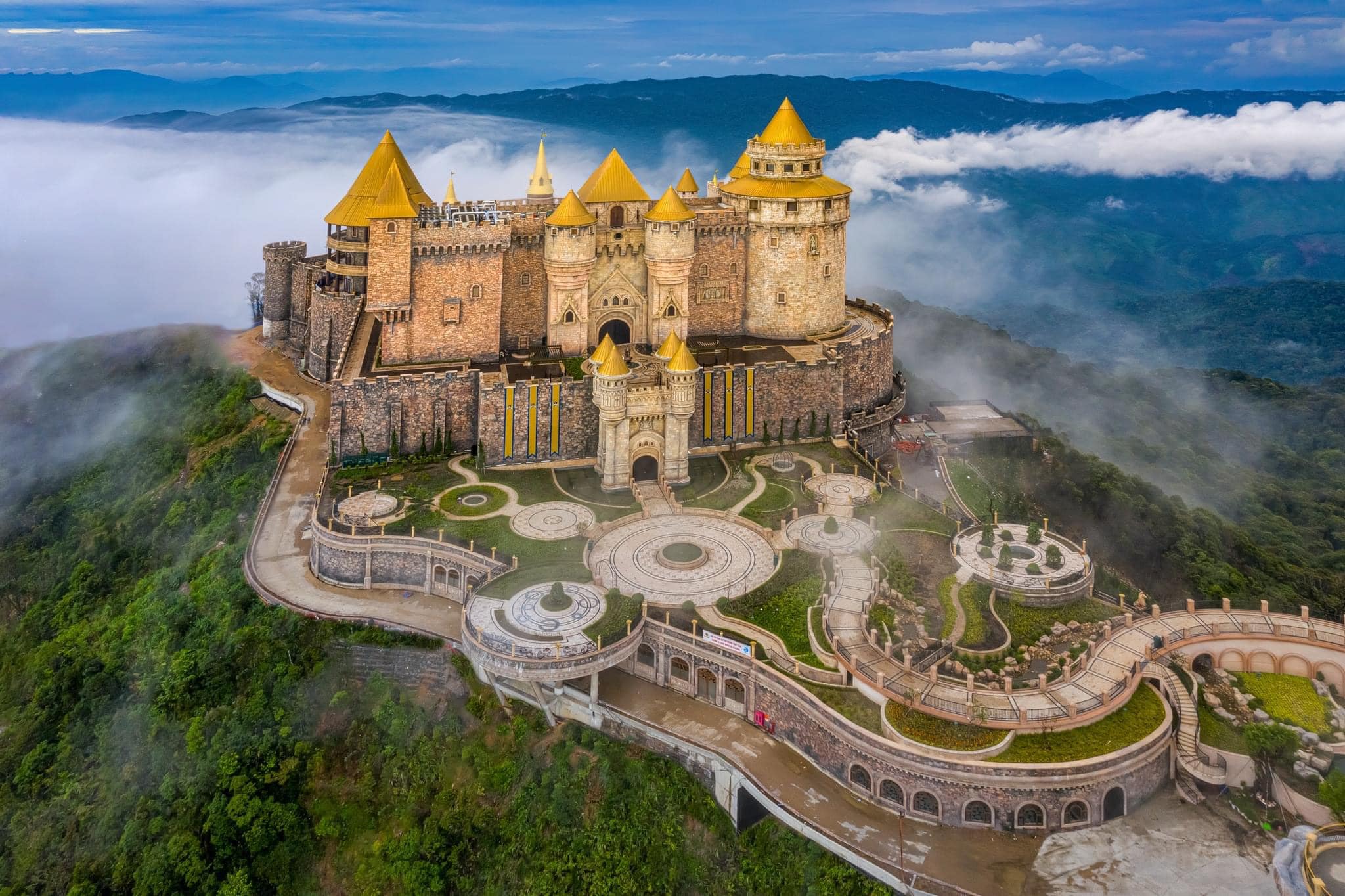 French Village Ba Na Hills – A miniature ancient France on the top of Chua Mountain